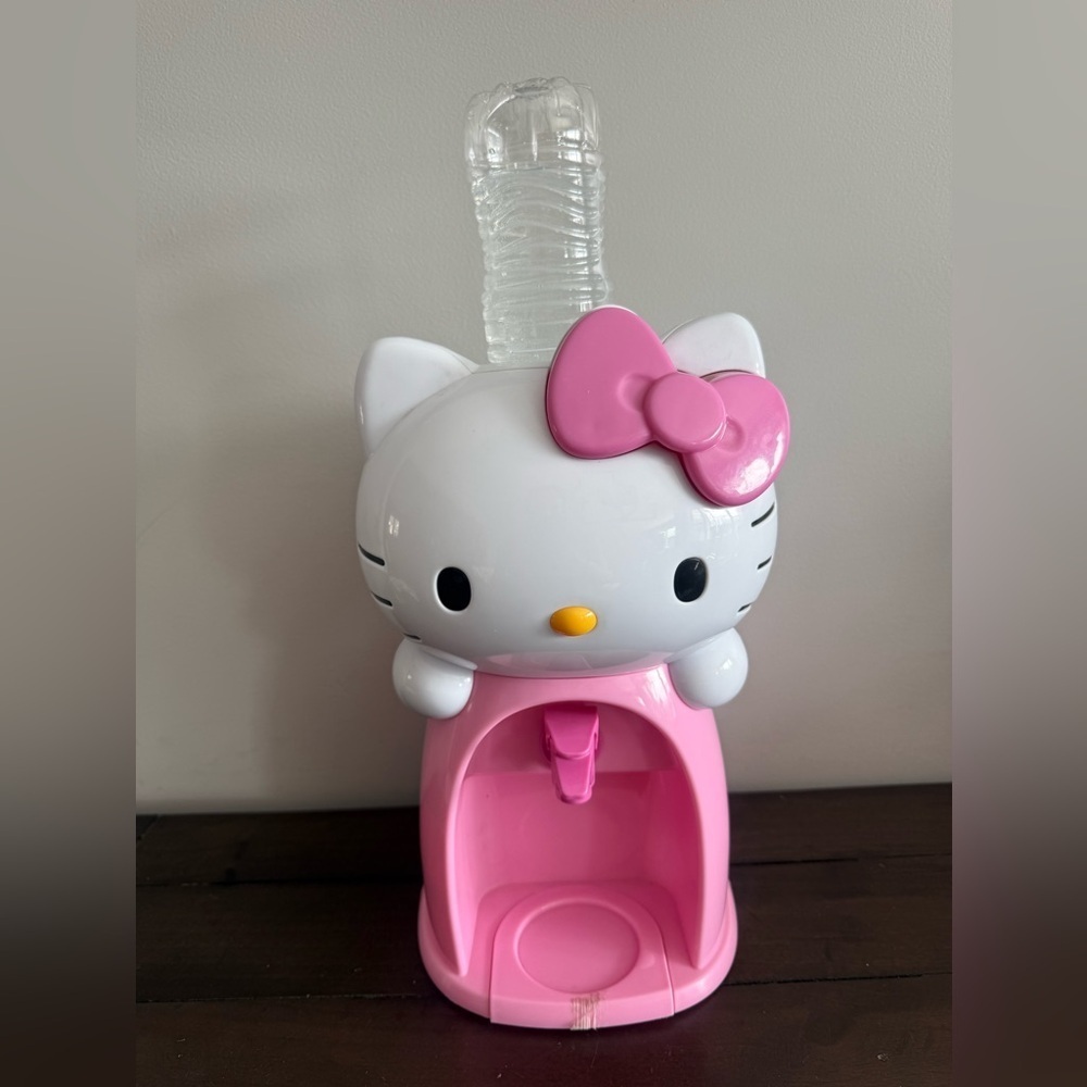 Hello Kitty Water Dispenser Pink & White Sanrio Countertop Drink Dispenser